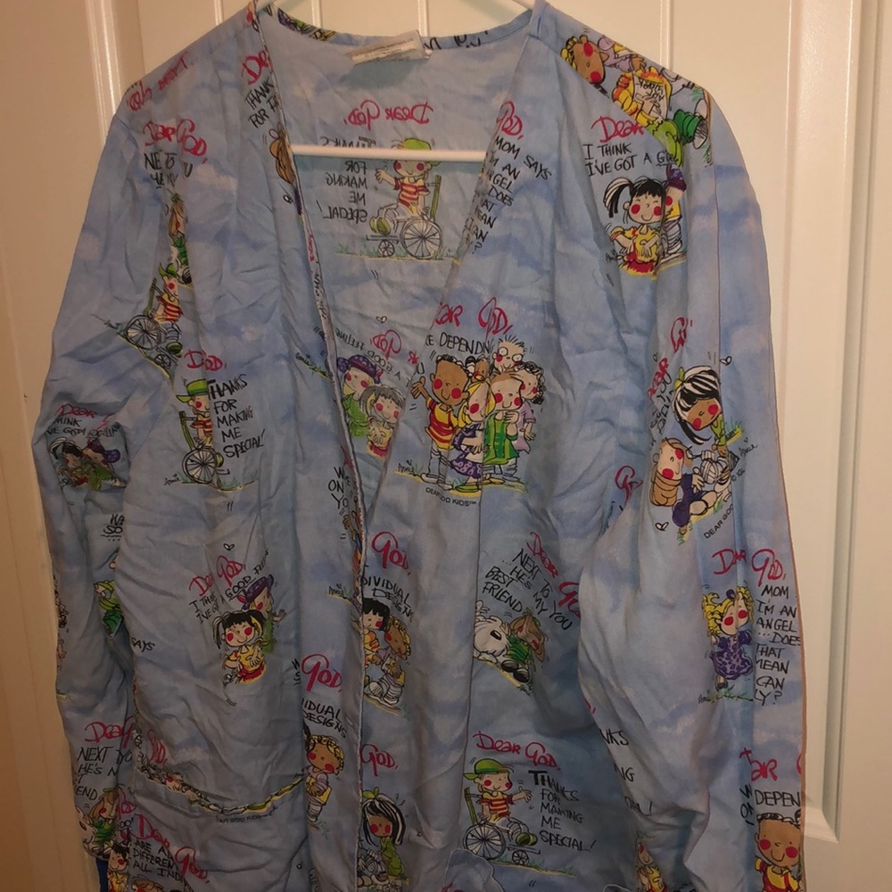 Scrub jacket